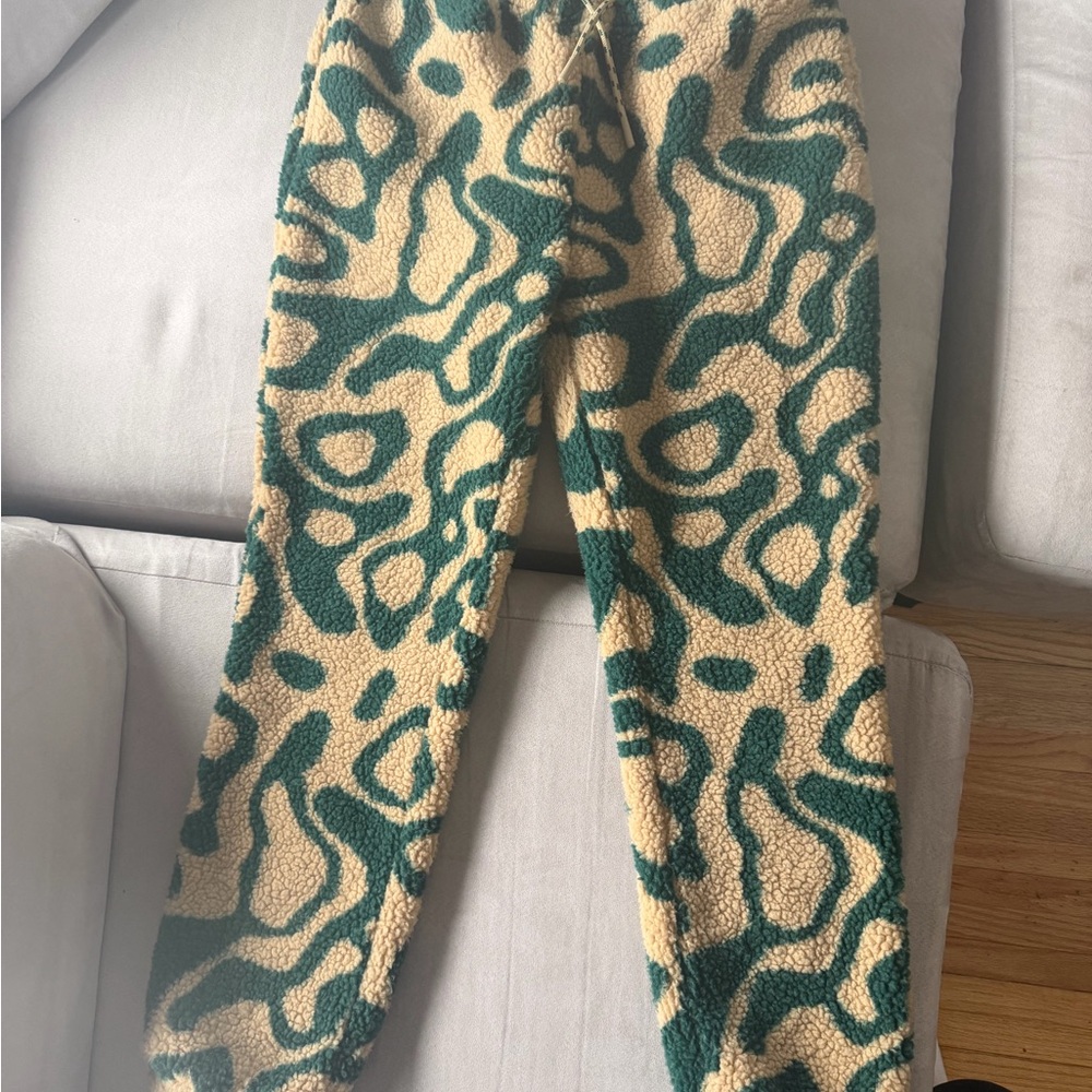 Parks Project Green and Tan Patterned Joggers